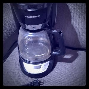 Black & decker coffee maker